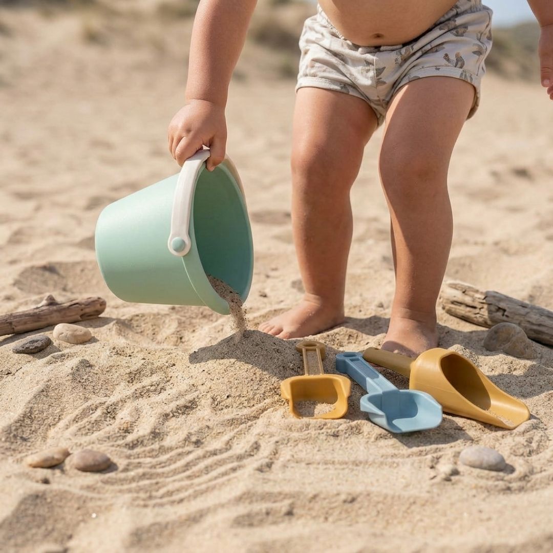 MINILAND 4-teiliges Sandspielzeug Set personalisiert - wunderwunsch