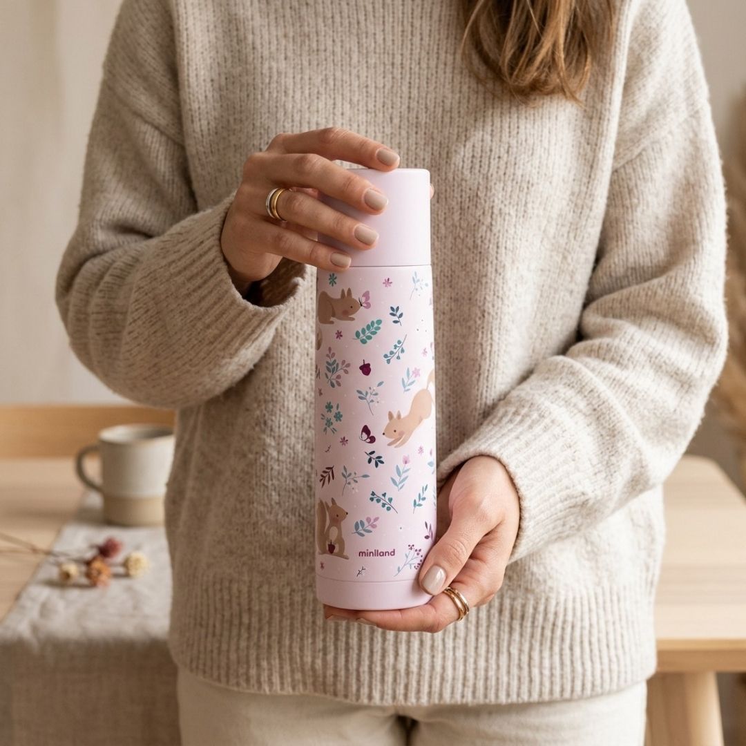 MINILAND Thermosflasche Kinder 500ml personalisiert - wunderwunsch