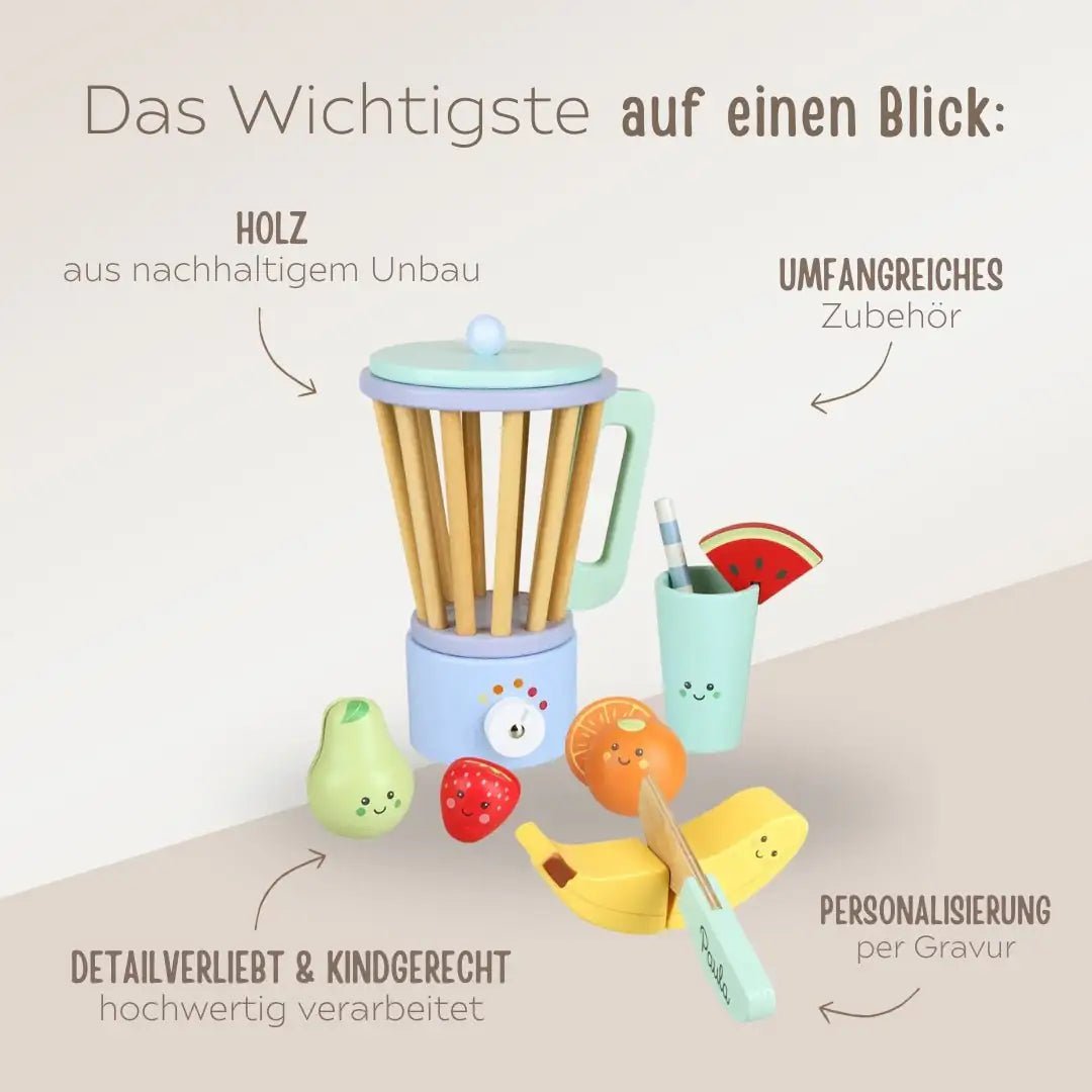 ORANGE TREE TOYS Smoothie Maker personalisiert - wunderwunsch