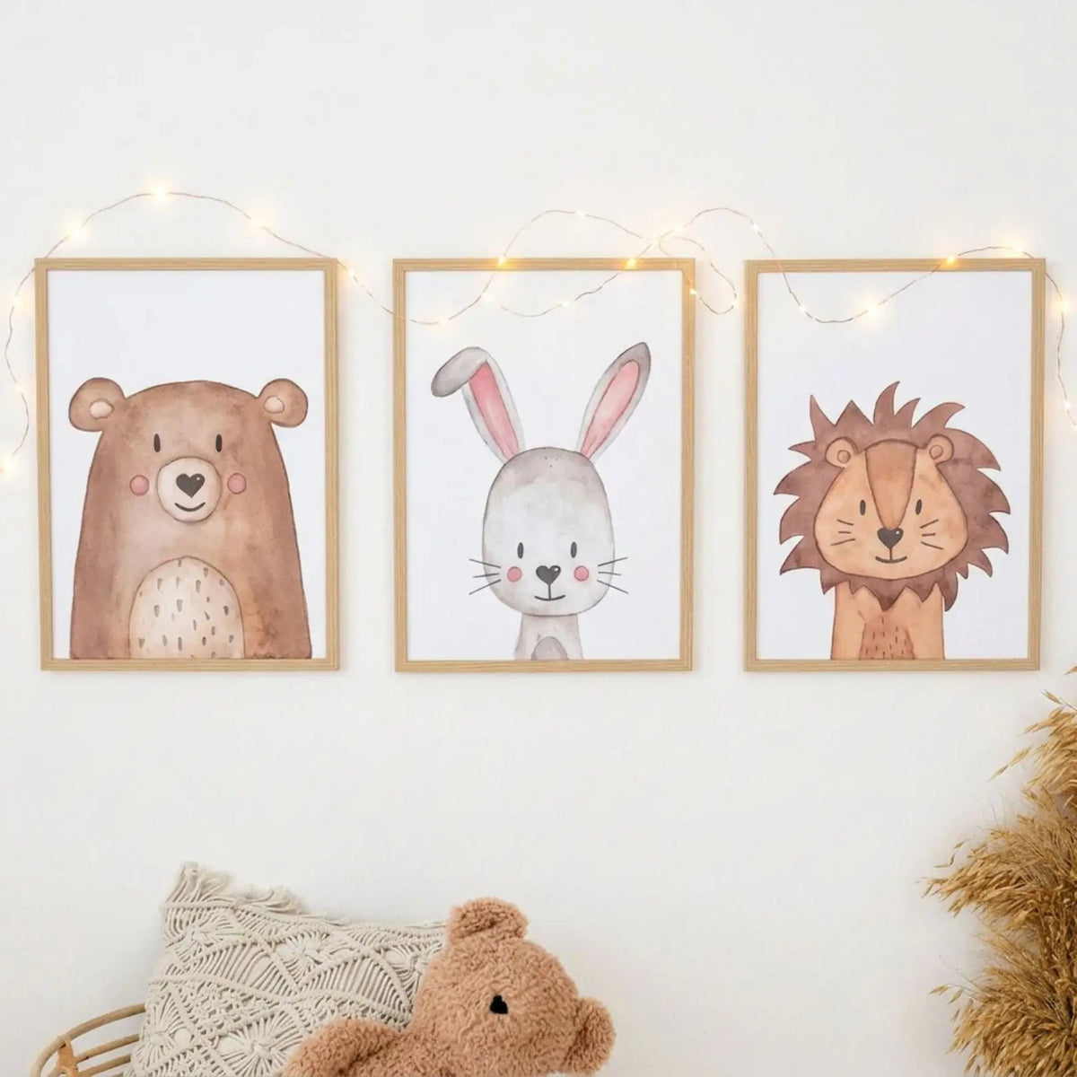 Poster - Tier Aquarell - wunderwunsch