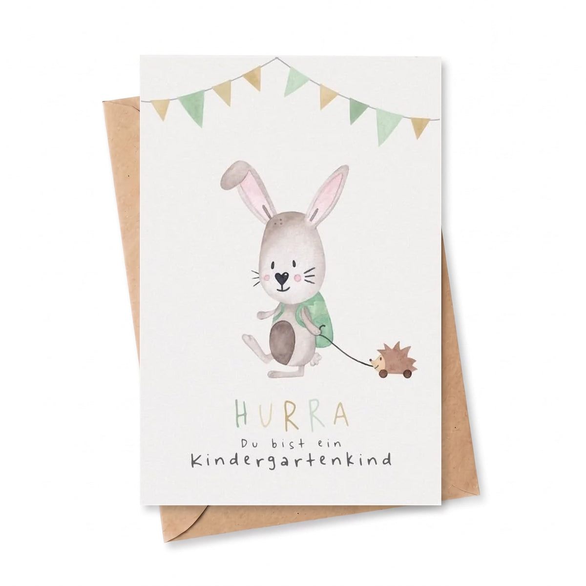 Glückwunschkarte "Kindergartenkind" - wunderwunsch