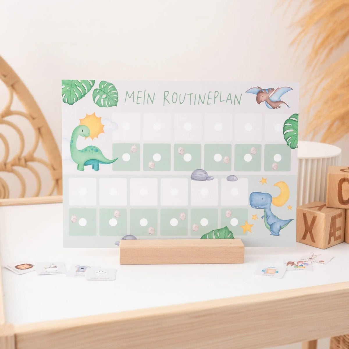 Routineplan "Dinos" - wunderwunsch