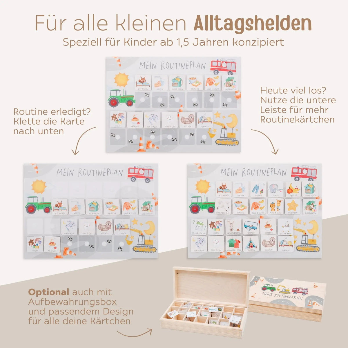 Routineplan "Fahrzeuge" - wunderwunsch