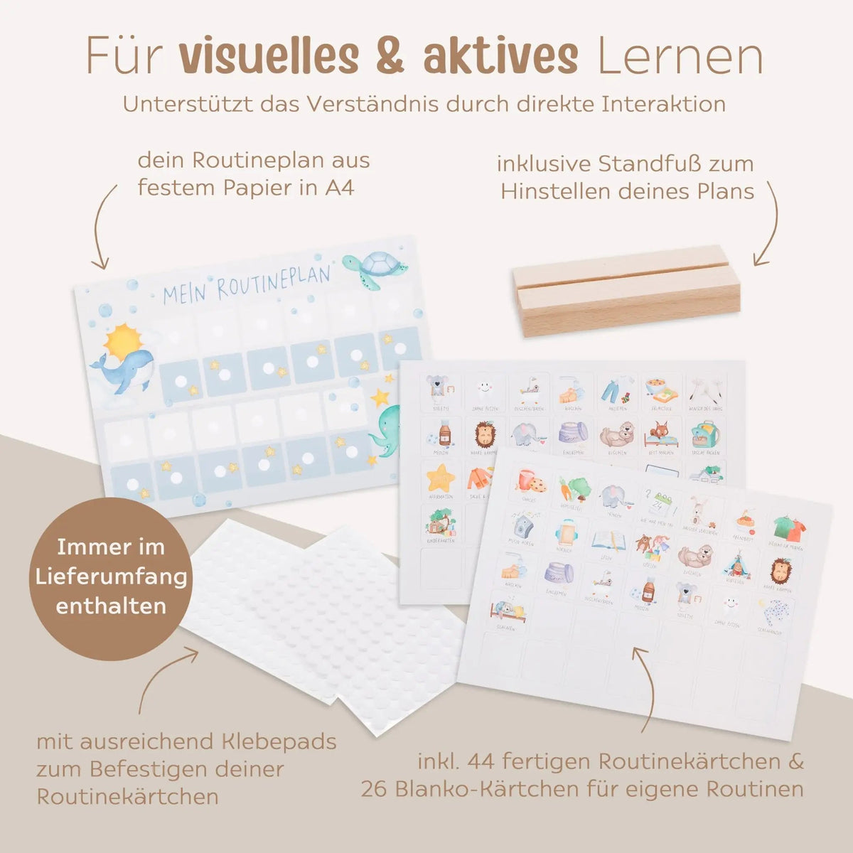 Routineplan "Meerestiere" - wunderwunsch