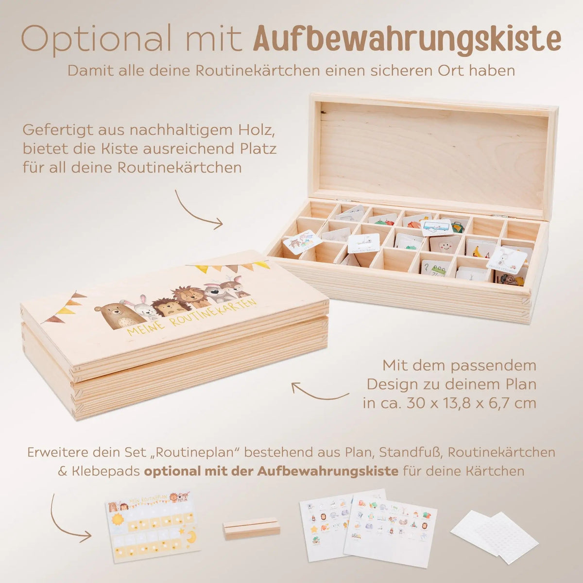 Routineplan "Tiere Girlande" - wunderwunsch
