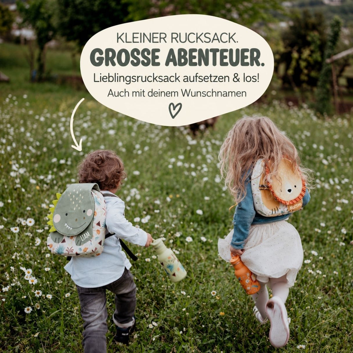 SASSI A5 Mini Rucksack personalisiert - wunderwunsch
