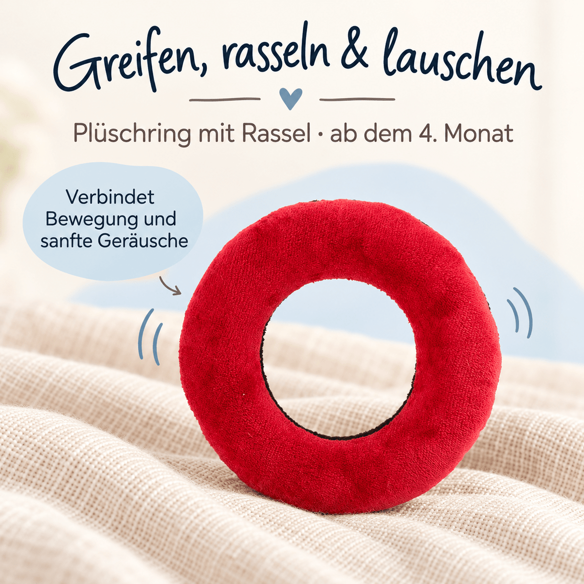 SMALL FOOT Baby-Box - 4 - 6 Monate „Erkunden & Begreifen“ - wunderwunsch