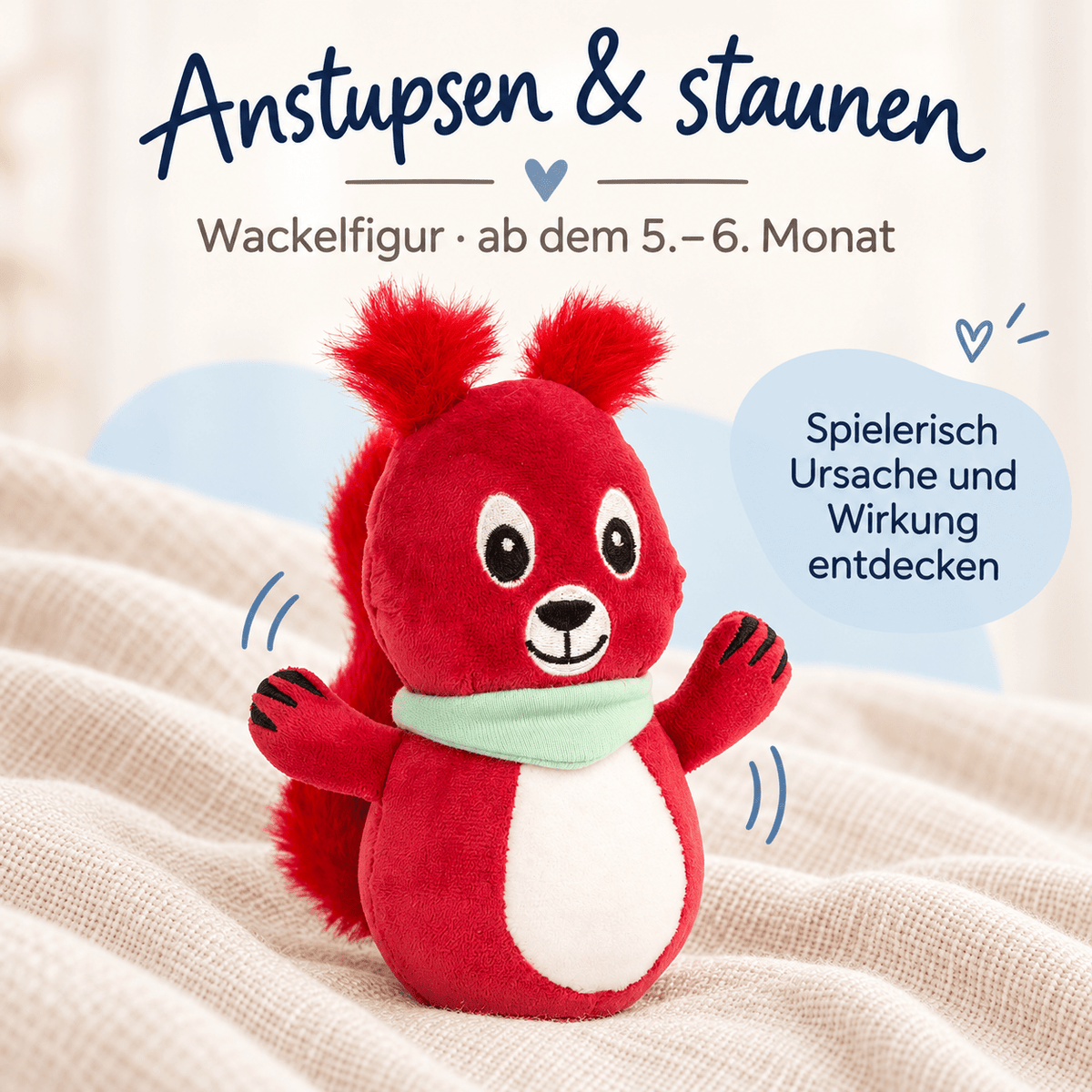 SMALL FOOT Baby-Box - 4 - 6 Monate „Erkunden & Begreifen“ - wunderwunsch