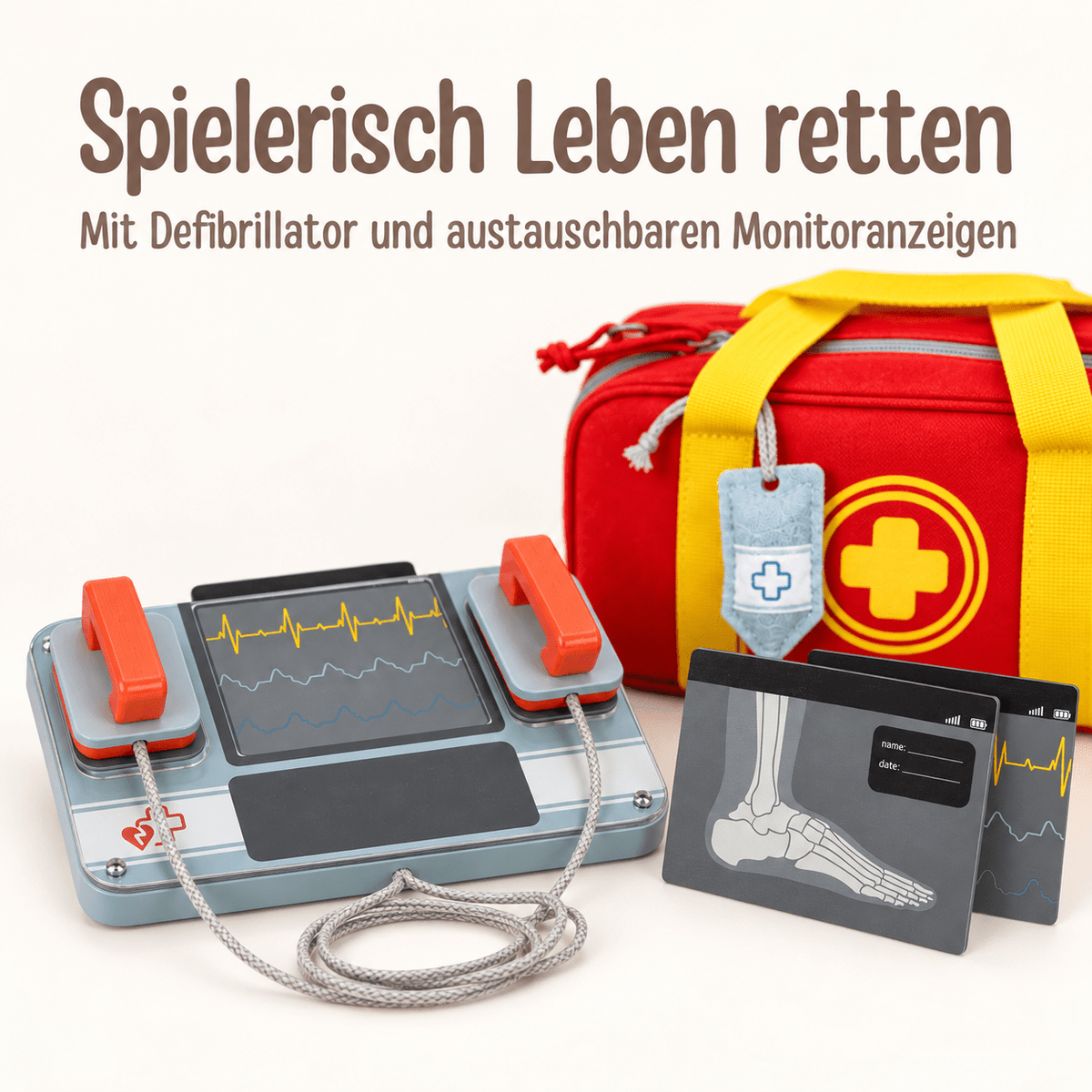SMALL FOOT Notarztkoffer personalisiert - wunderwunsch