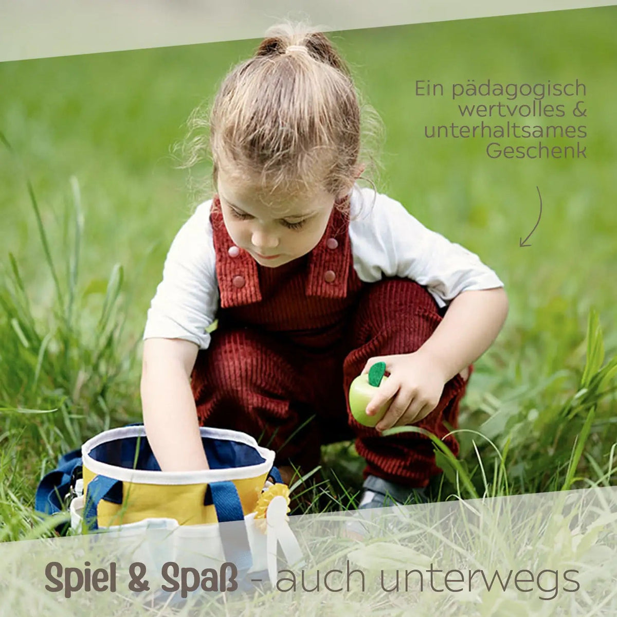 SMALL FOOT Pferdepflege-Set mit Tasche personalisierbar - wunderwunsch