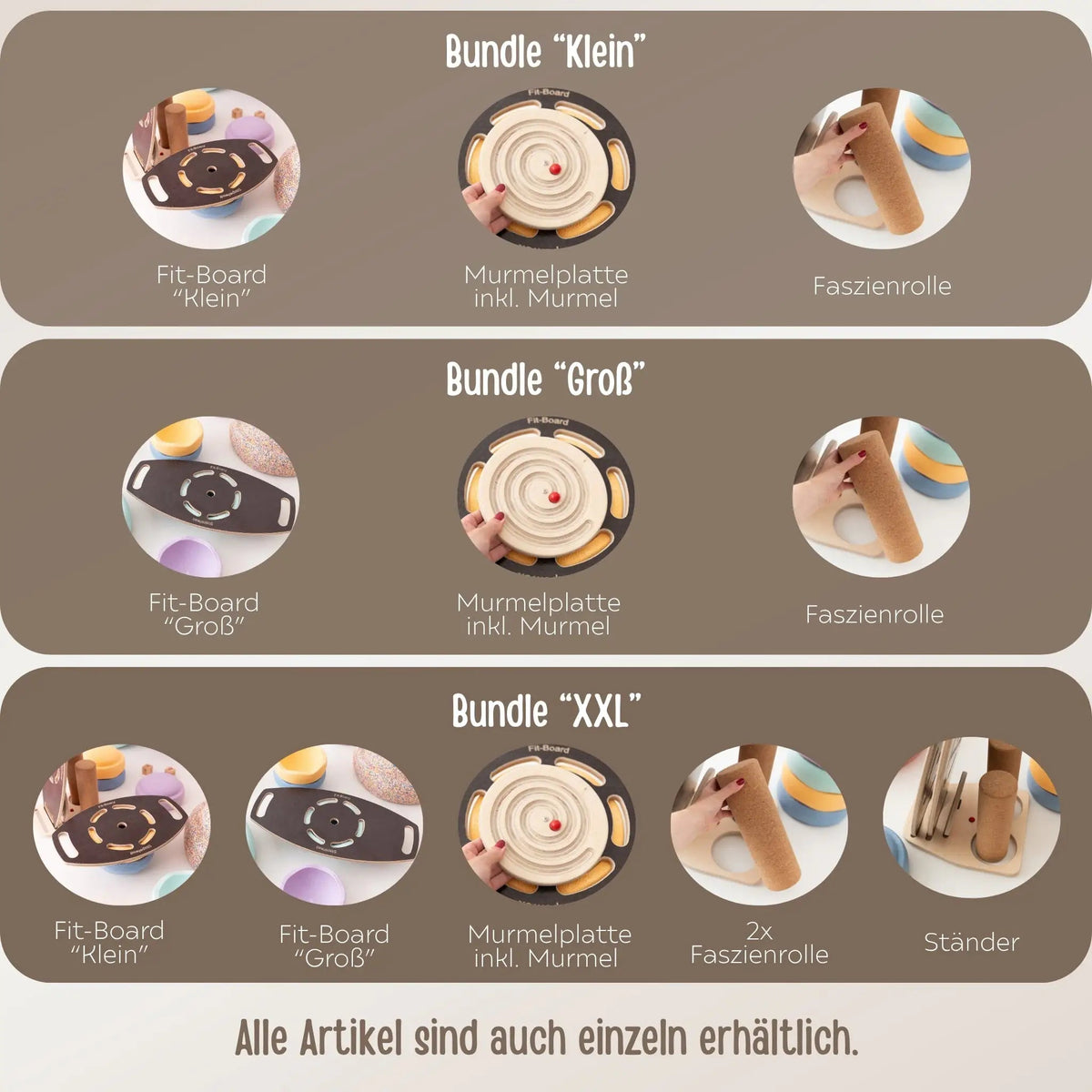 STAPELWELT Fit-Board aus Holz - wunderwunsch