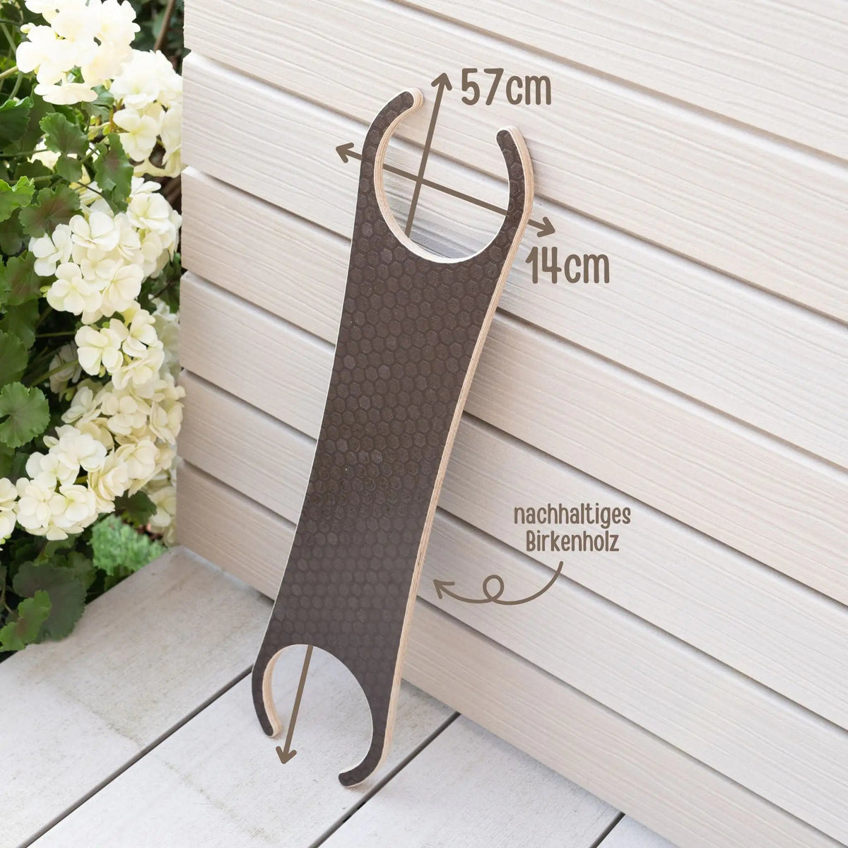 STAPELWELT Outdoor Abenteuerbrücke MINI aus Holz - wunderwunsch