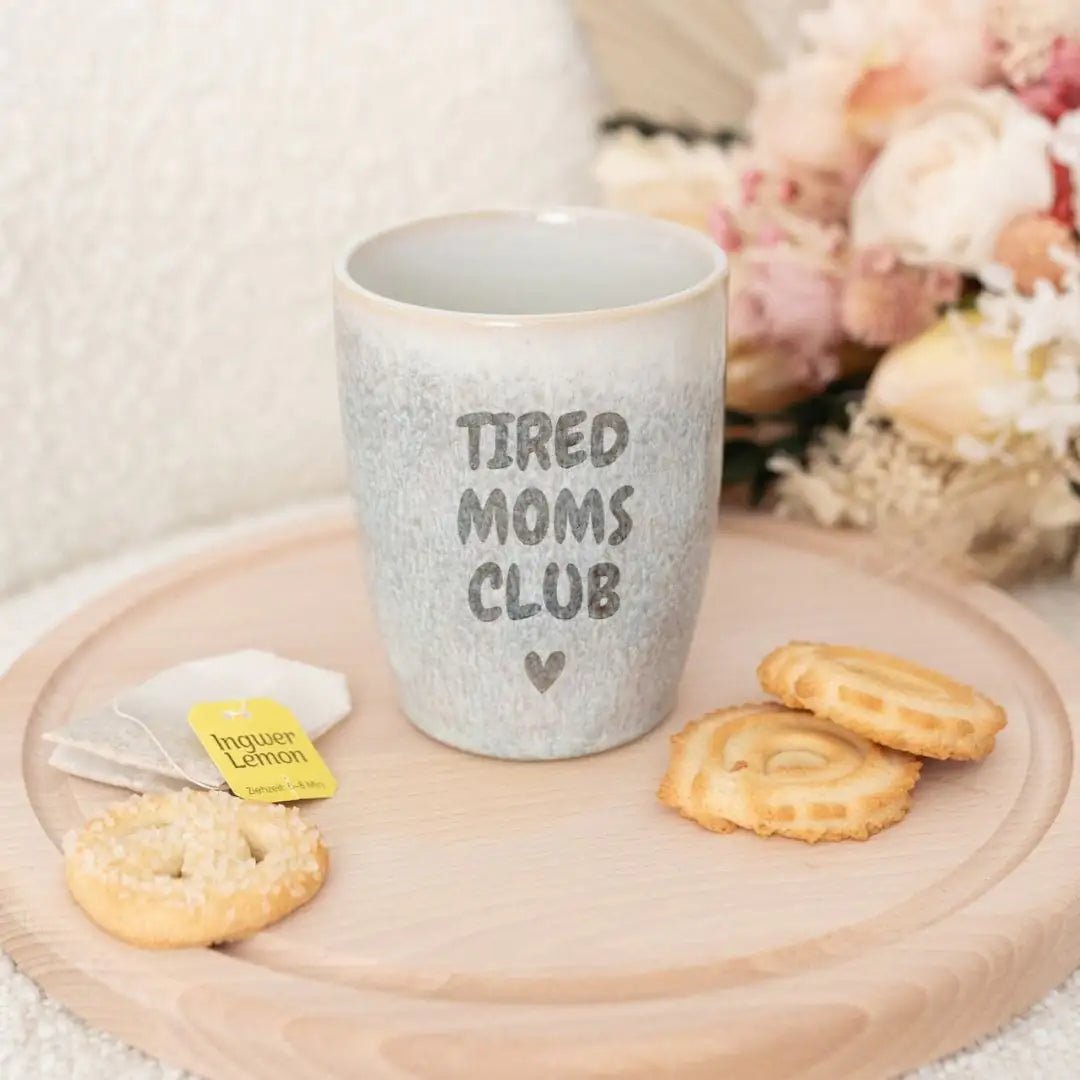 Steingut Becher - Moms Club - wunderwunsch
