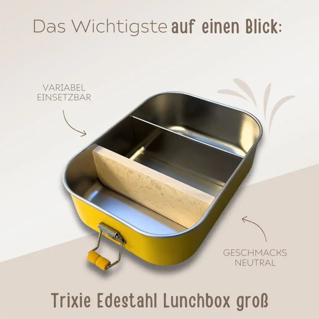 Trennwand aus Holz für TRIXIE Lunchbox - wunderwunsch