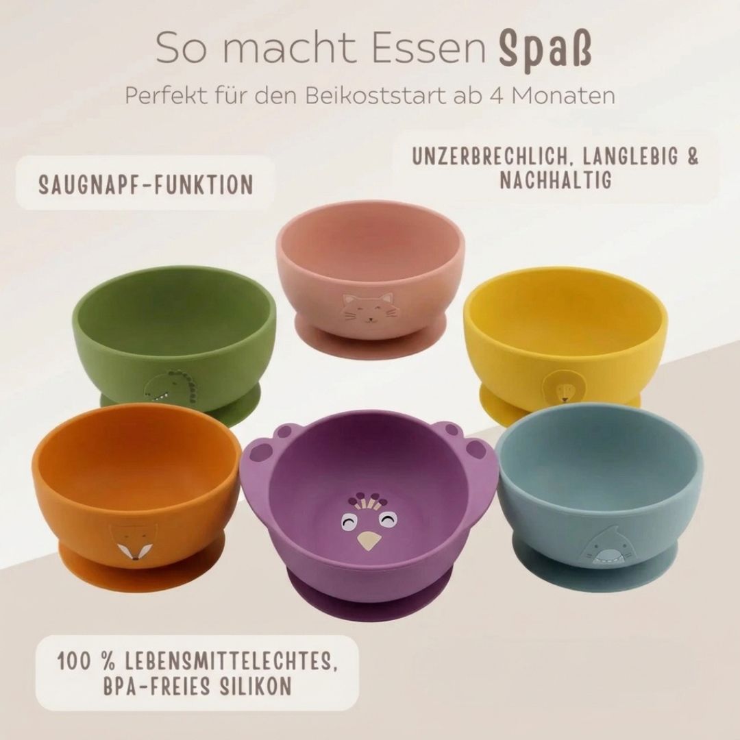 TRIXIE Silikon Schüssel mit Saugnapf personalisiert - wunderwunsch
