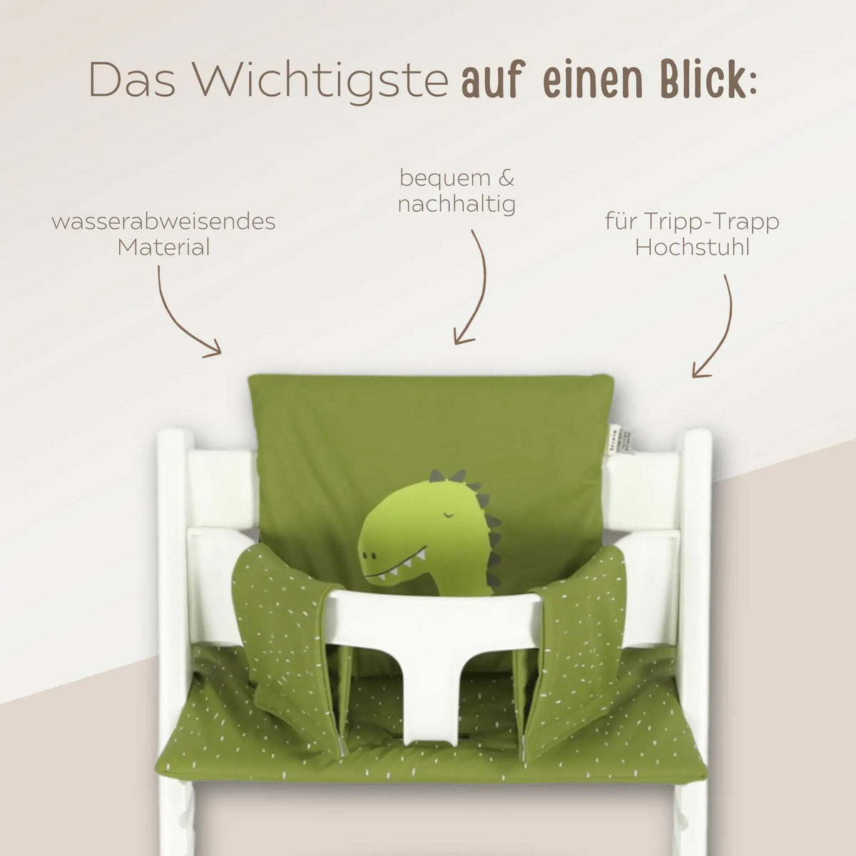 TRIXIE Tripp Trapp® Hochstuhlsitzkissen - wunderwunsch