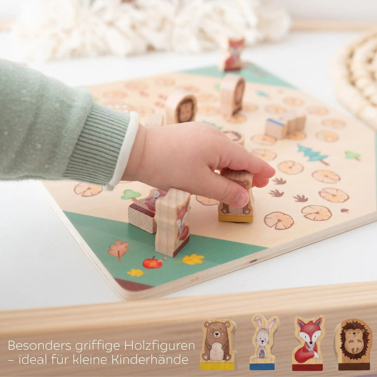 Wunderwunsch x SMALL FOOT Ludo Spiel personalisiert - wunderwunsch