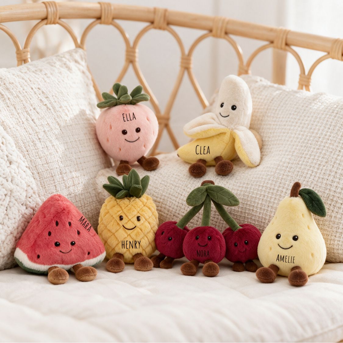 MCHUGS Kuscheltier personalisiert - Obst