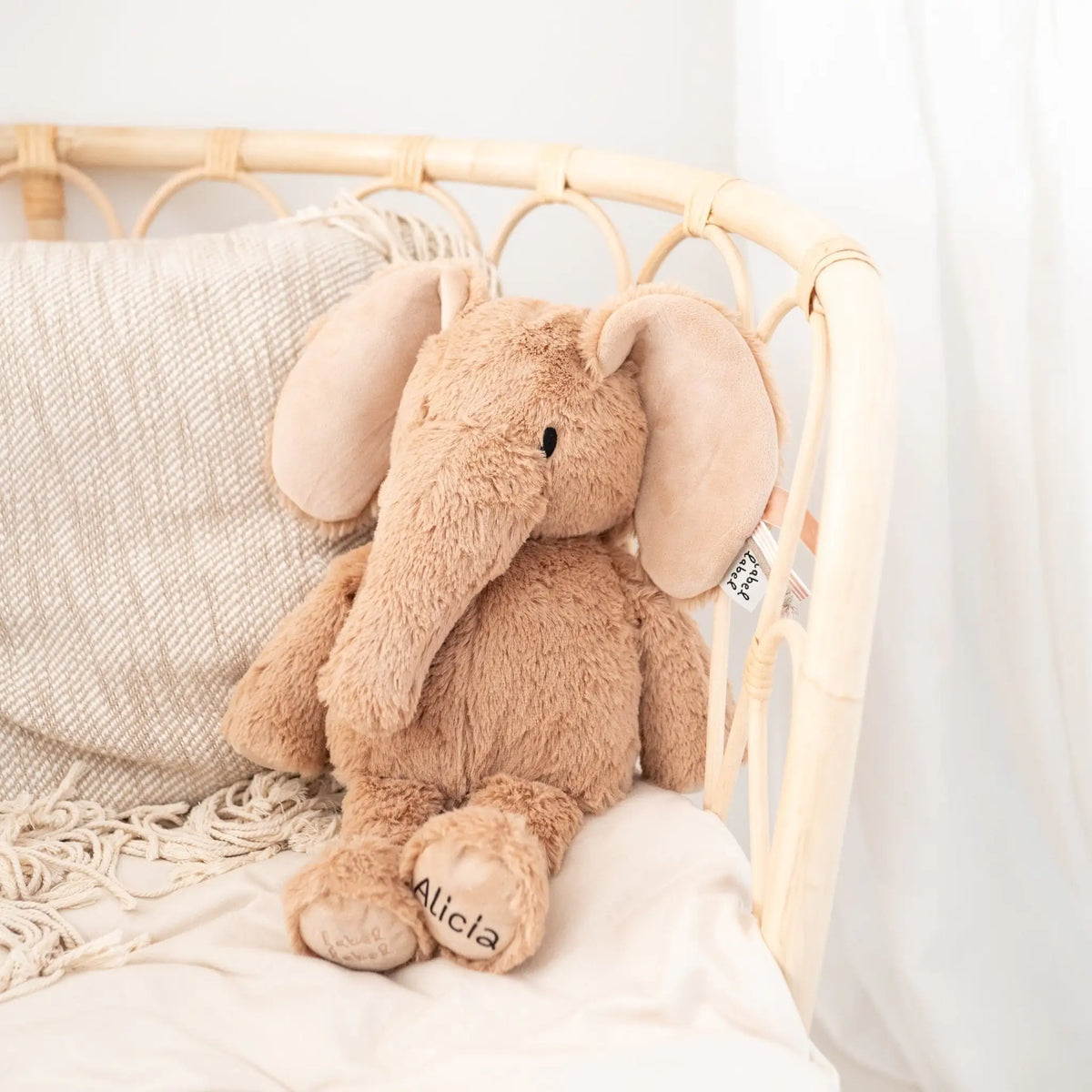 Kuscheltiere nougat - Nilpferd, Hase, Elefant personalisierbar Kuscheltier -  wunderwunsch