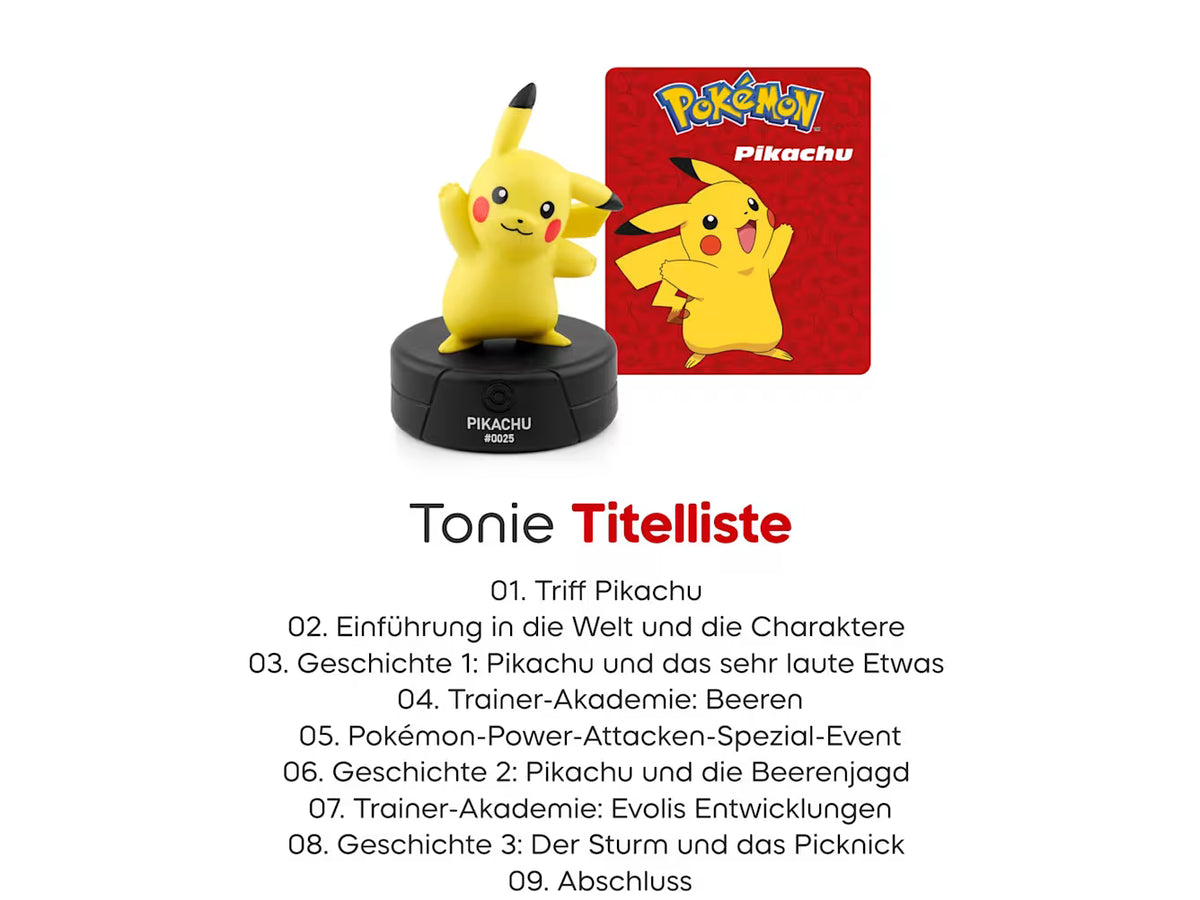 TONIES® - Toniebox 2 Starter Set Pokémon Pikachu - wunderwunsch