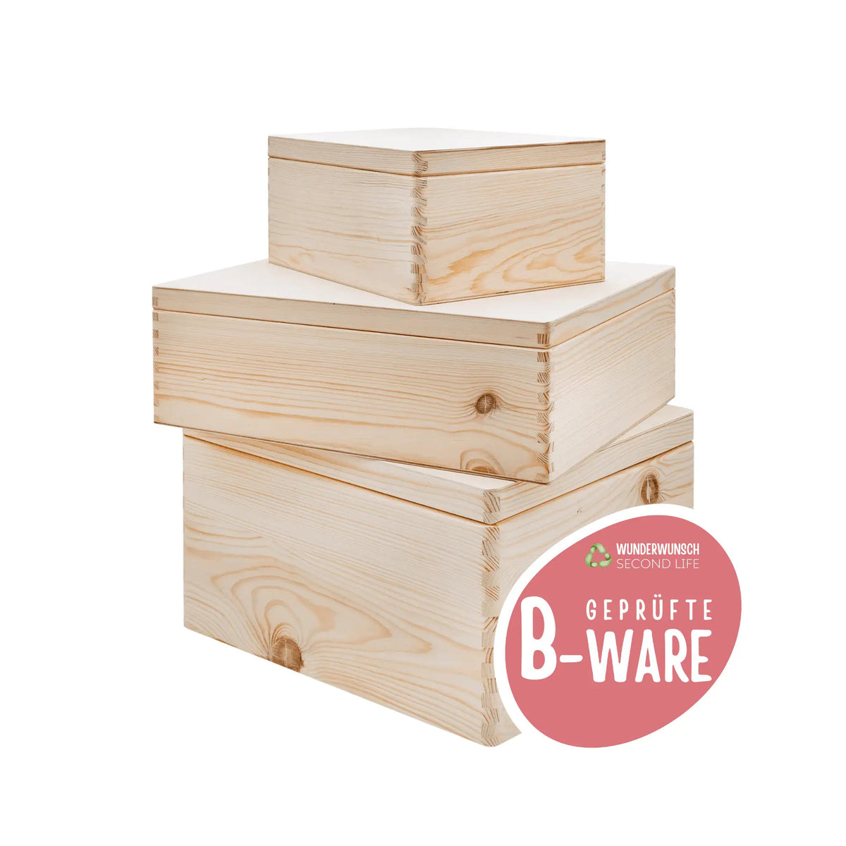 B-WARE Holzkiste - wunderwunsch