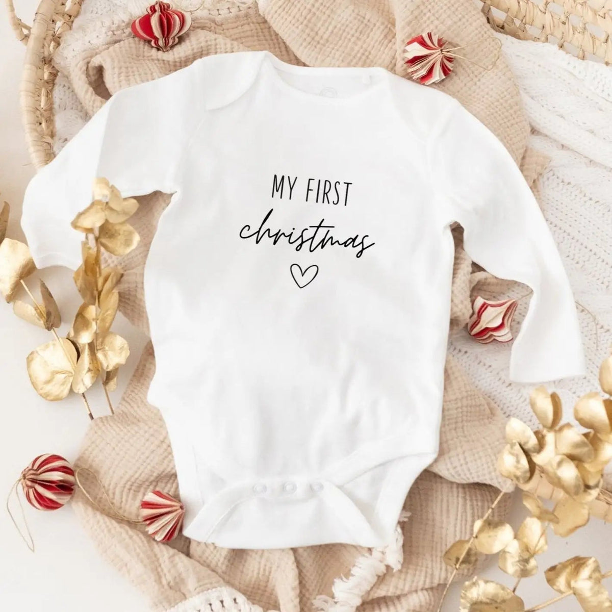Baby Body "my first christmas" - wunderwunsch
