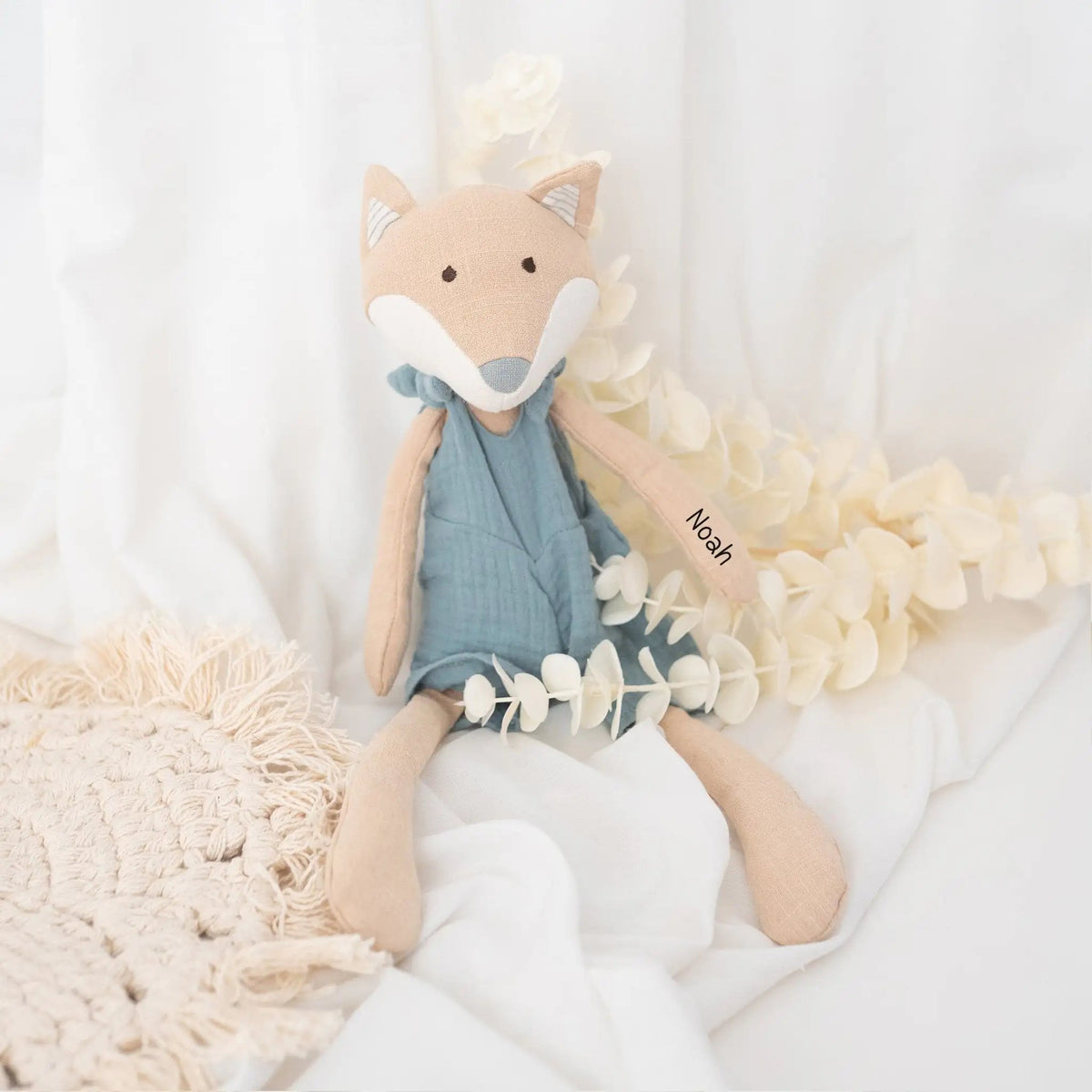 BIECO Großes Kuscheltier Reh personalisiert - wunderwunsch