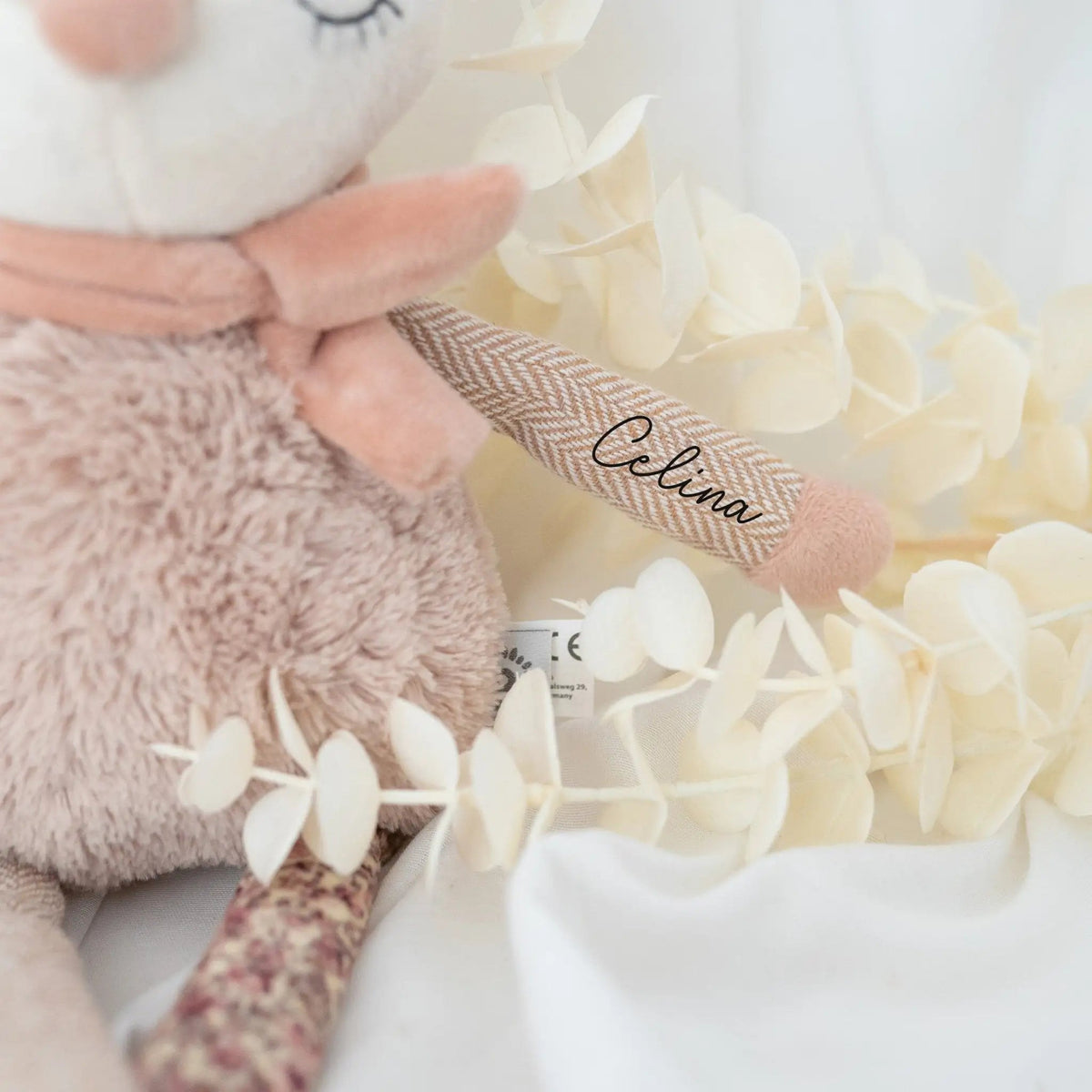BIECO Großes Kuscheltier Reh personalisiert - wunderwunsch