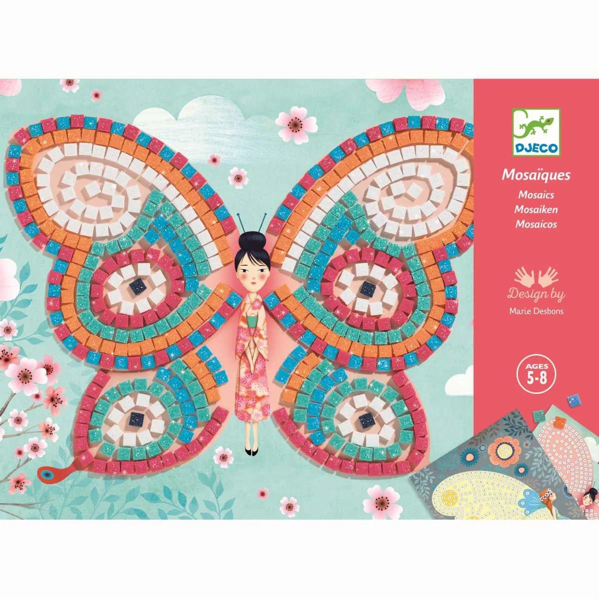 DJECO Mosaikspiel - Schmetterling - wunderwunsch