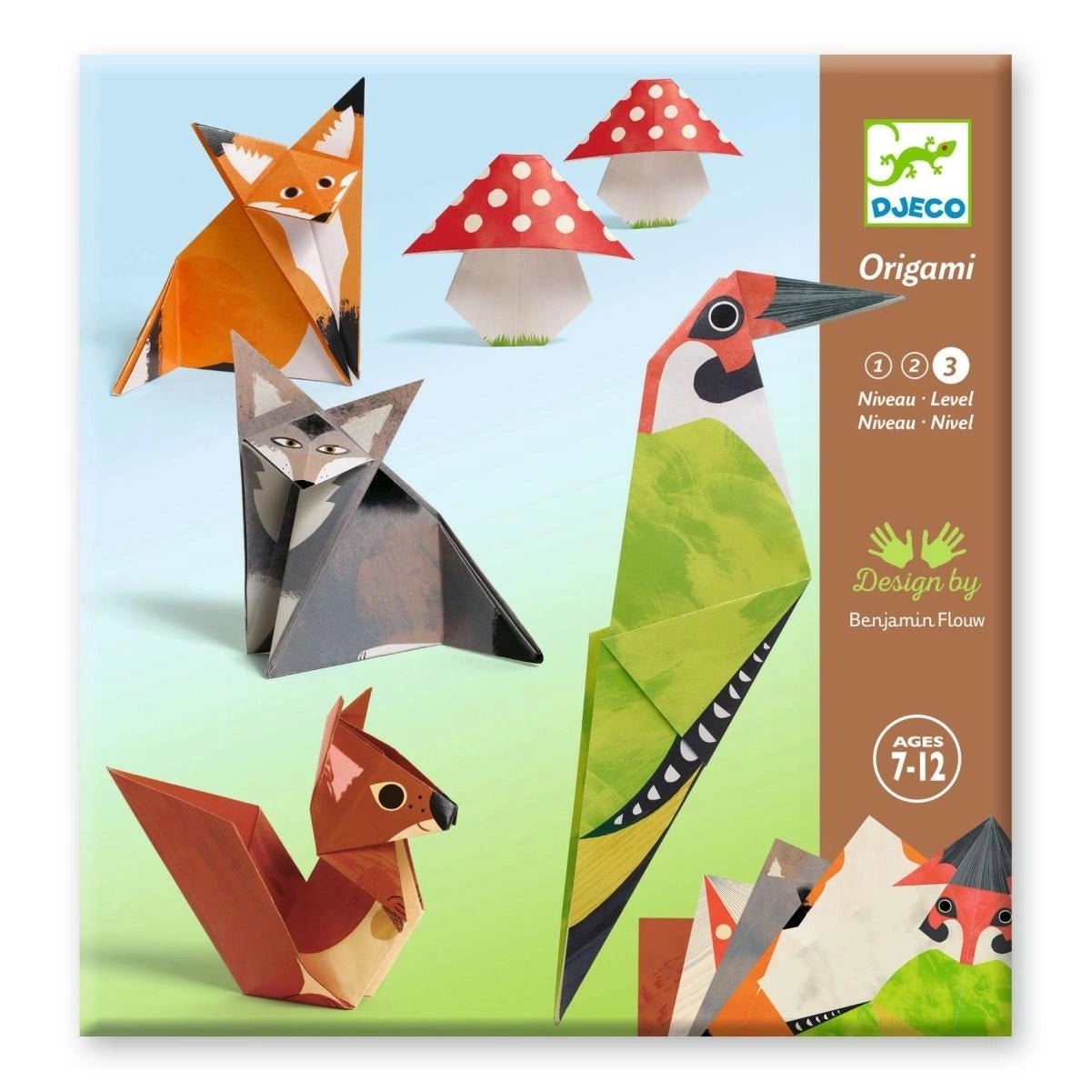 DJECO Origami - Spaziergang im Wald - wunderwunsch