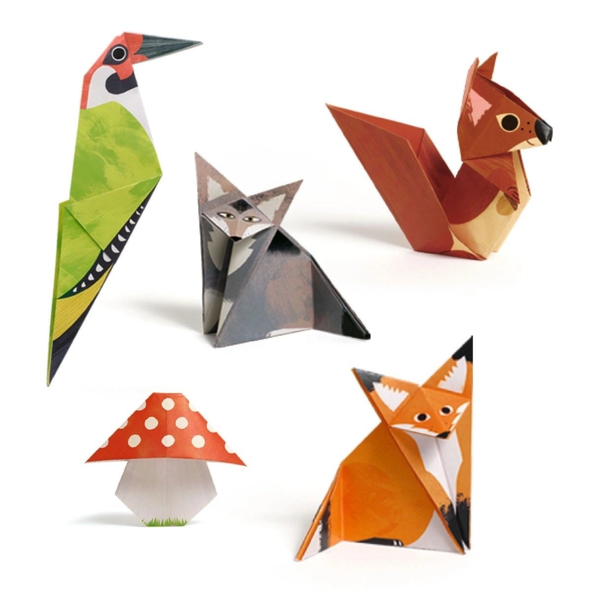 DJECO Origami - Spaziergang im Wald - wunderwunsch