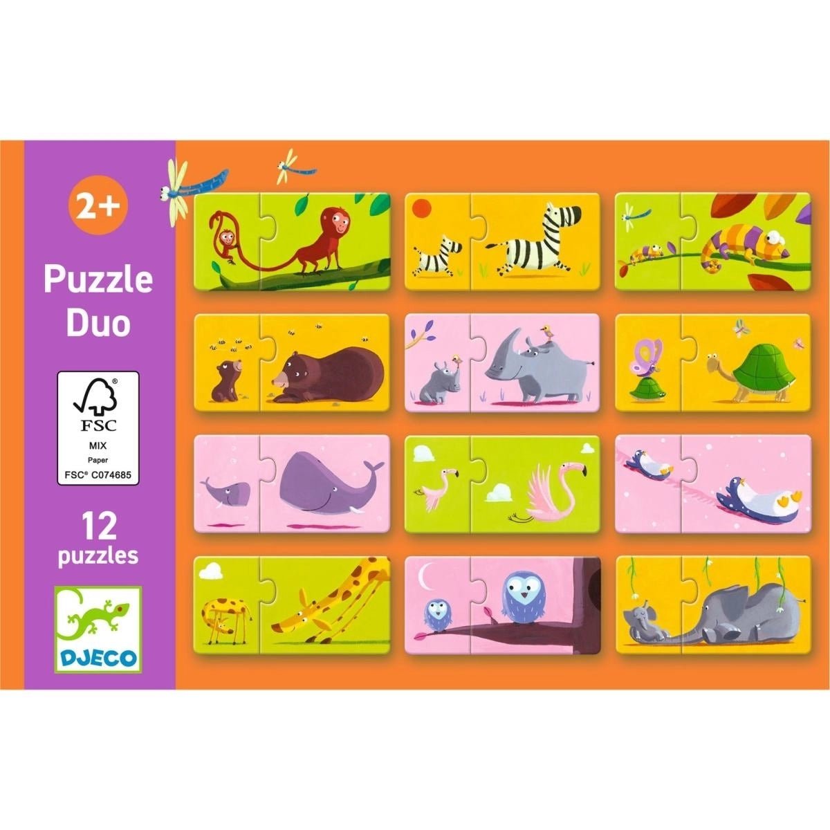 DJECO Puzzle duo - Mami & Kind - wunderwunsch