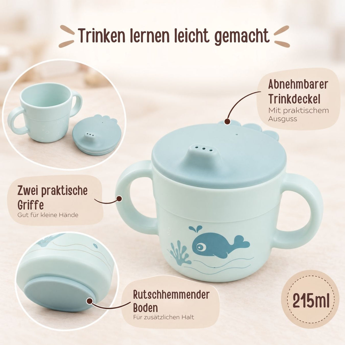 DONEBYDEER Geschirrset personalisiert - Foodie - Wally - wunderwunsch