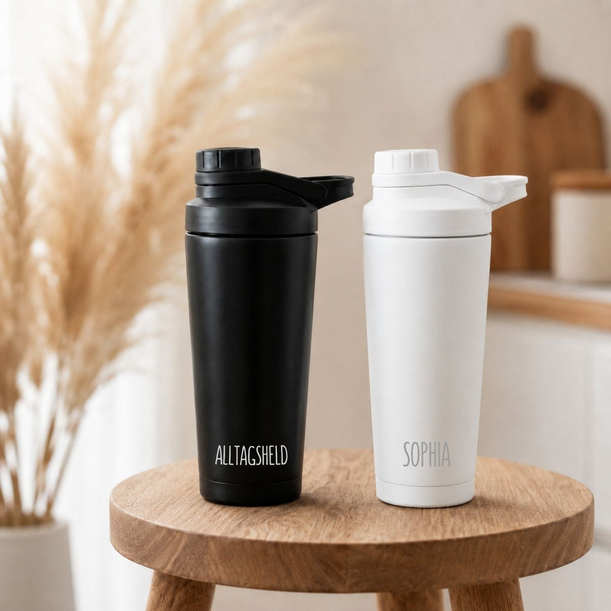 Shaker Edelstahl 700ml personalisiert - Wunschname - wunderwunsch