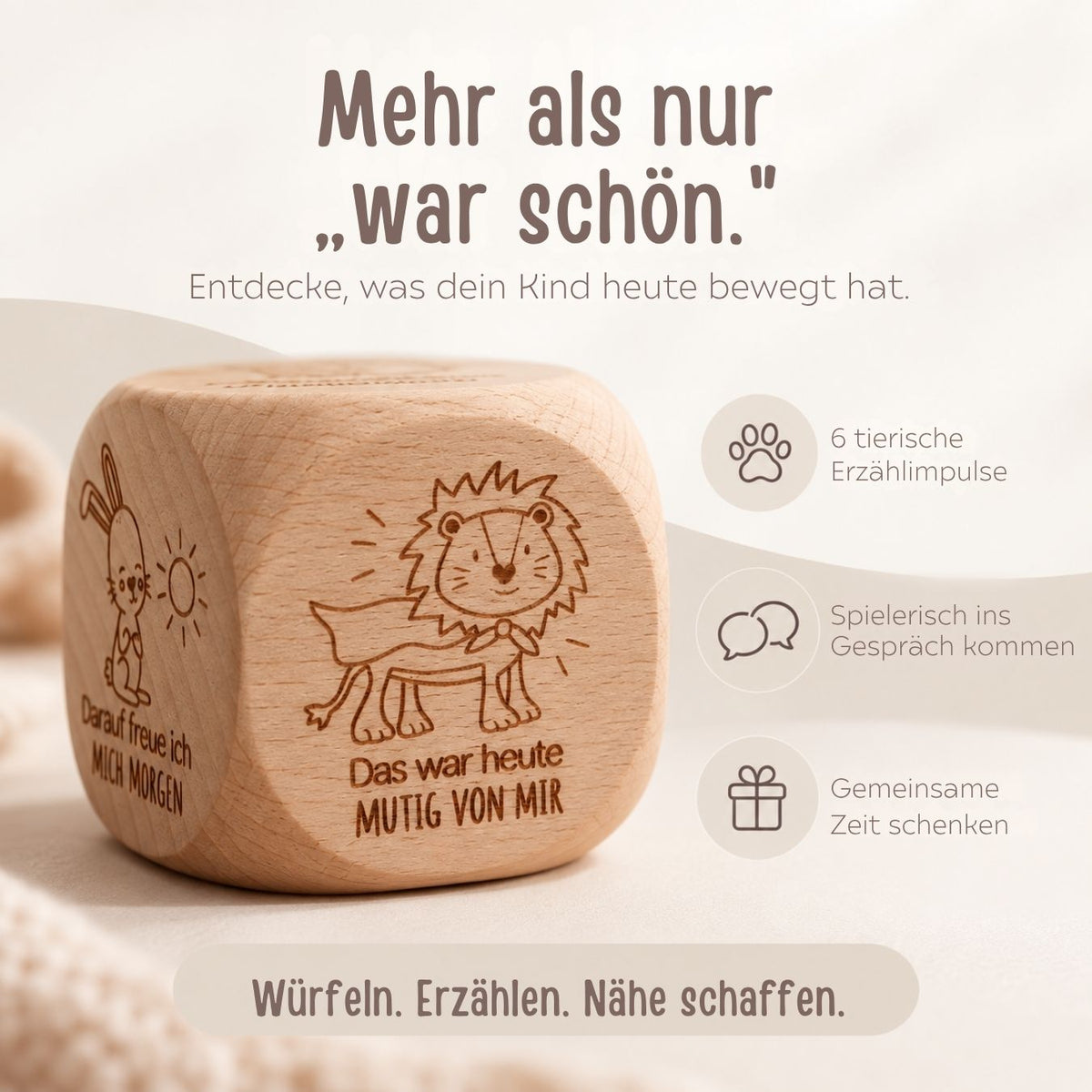 Erzählwürfel - Tiere - wunderwunsch