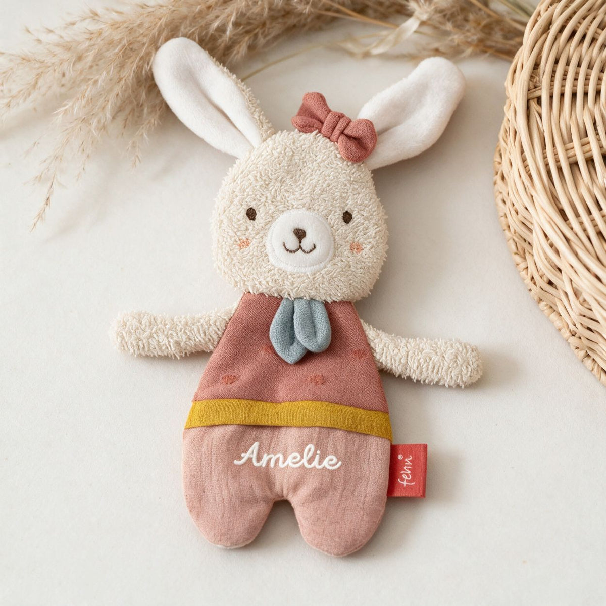 FEHN Knister Hase personalisiert - wunderwunsch