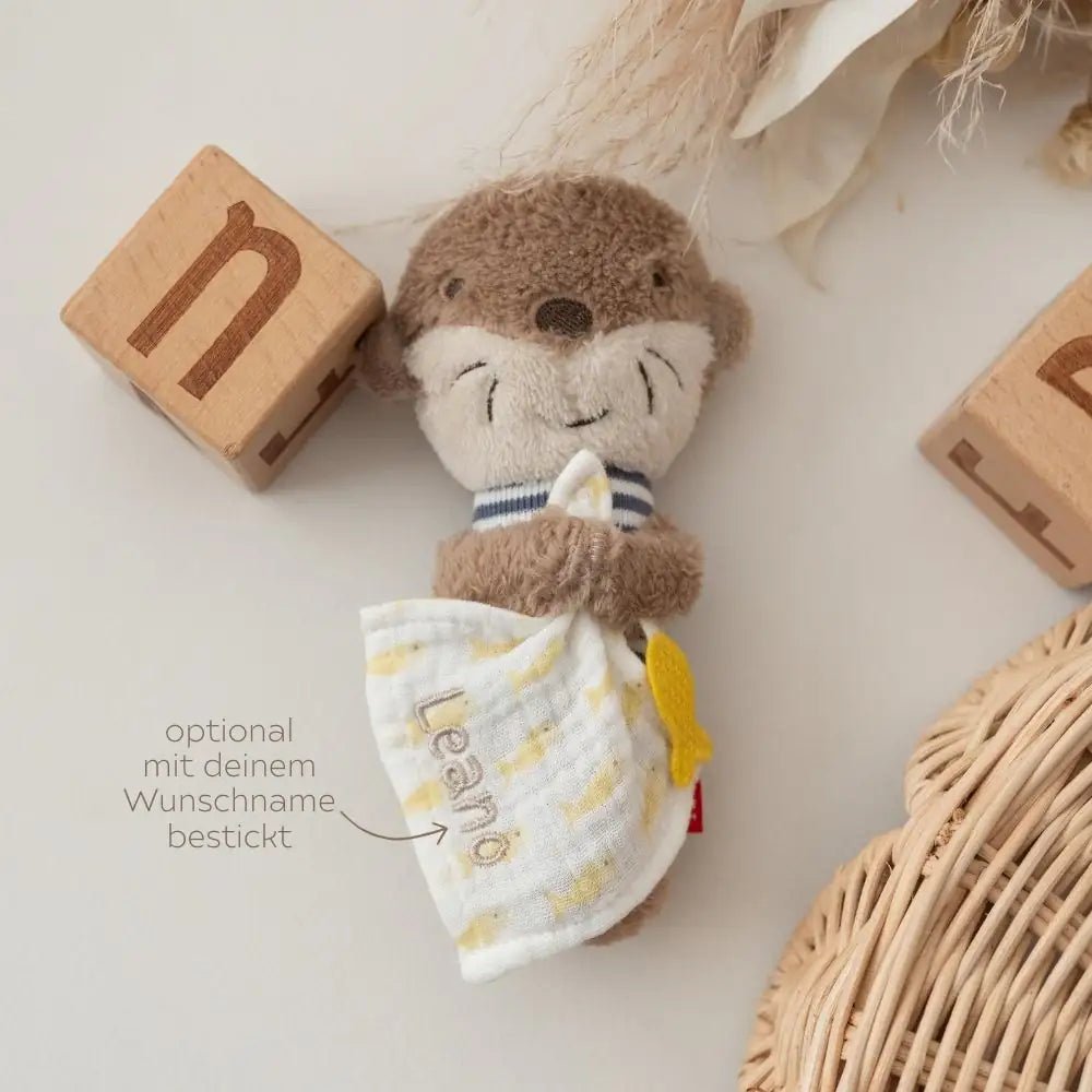 FEHN Stabgreifling Otter personalisiert - wunderwunsch