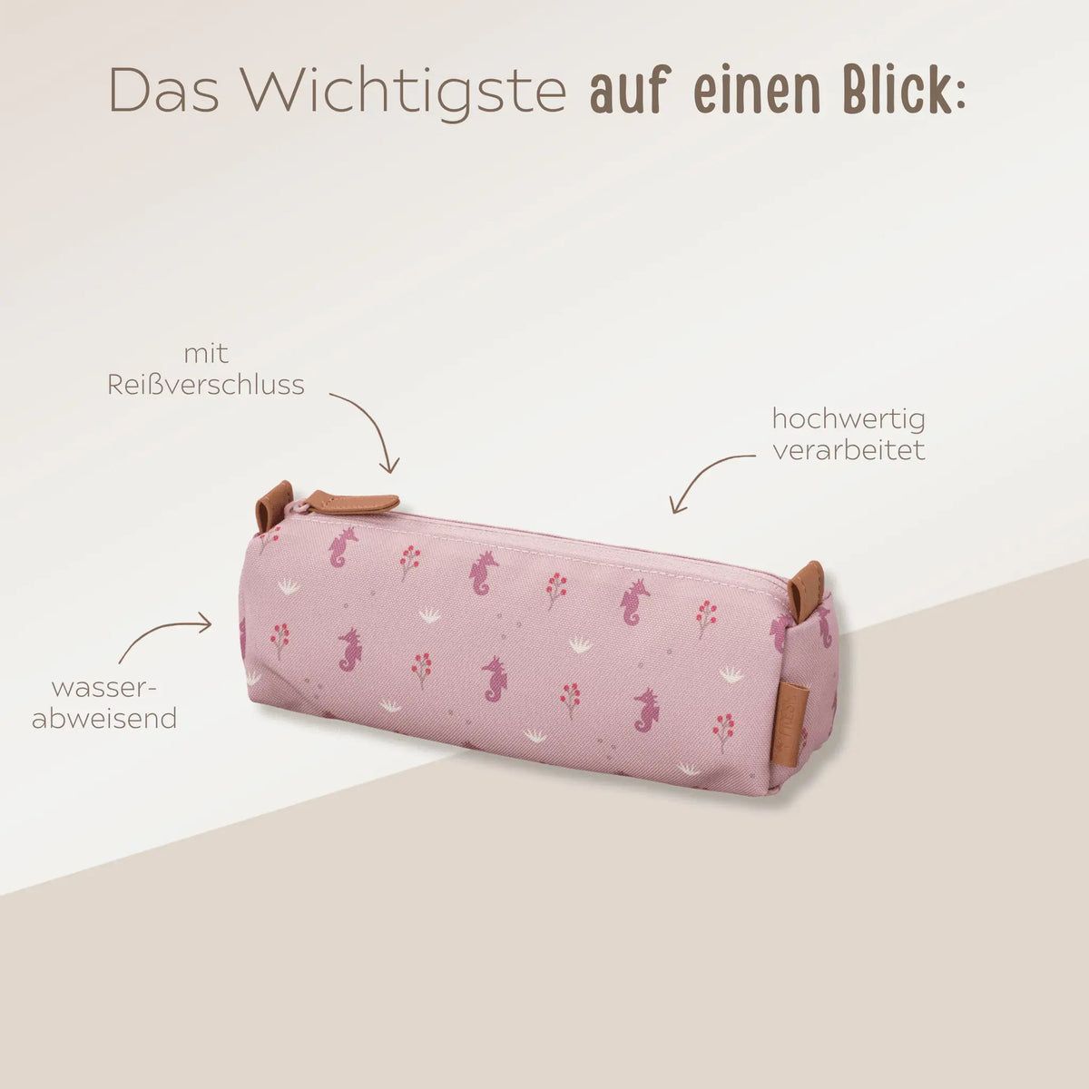 FRESK Federmappe rund personalisiert - wunderwunsch