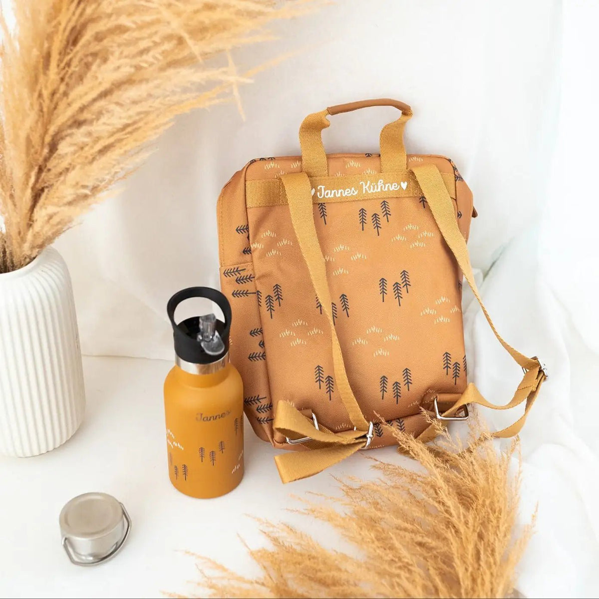 FRESK Kindergartenrucksack und Trinkflasche personalisiert - wunderwunsch