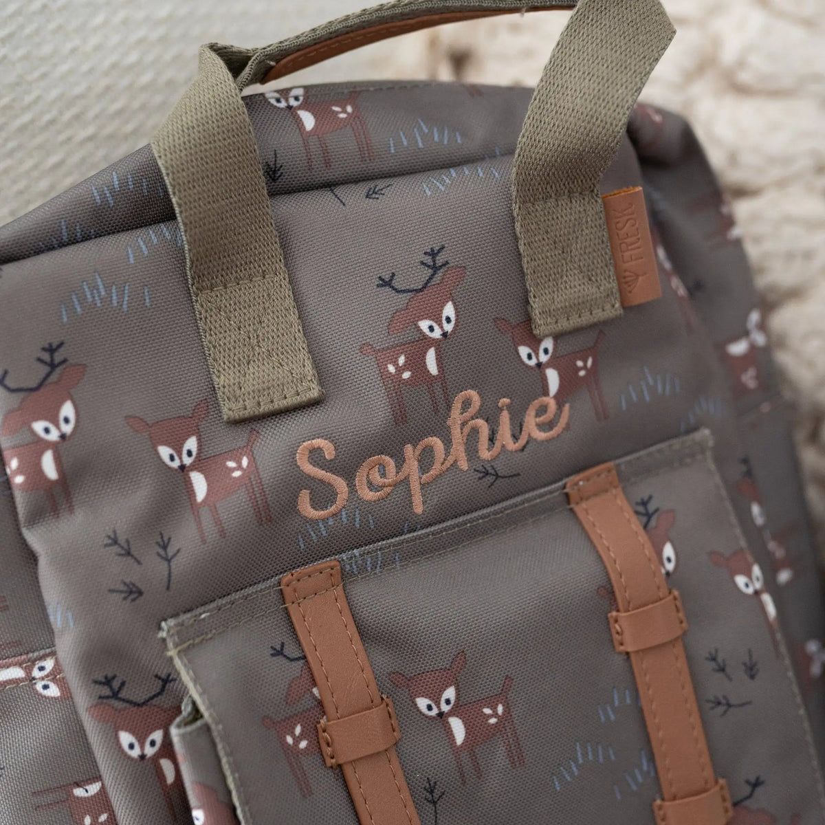 FRESK Kindergartenrucksack und Trinkflasche personalisiert - wunderwunsch