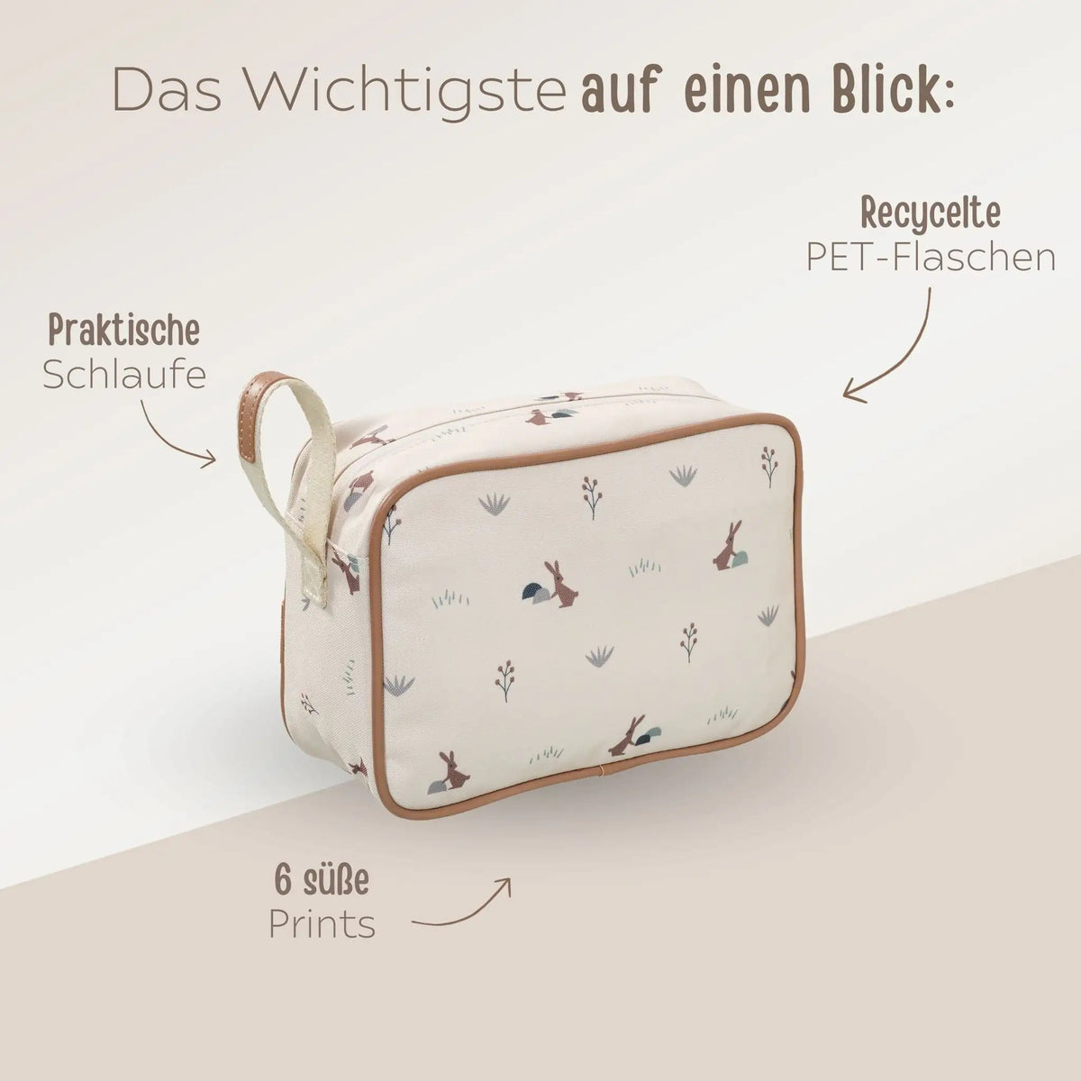 FRESK Kulturtasche personalisierbar - wunderwunsch