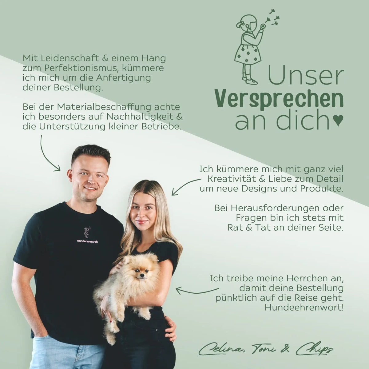 Frühstücksbrettchen personalisiert - Blumenkranz Aquarell - wunderwunsch
