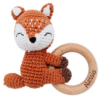 Greifling Fuchs liegend personalisiert