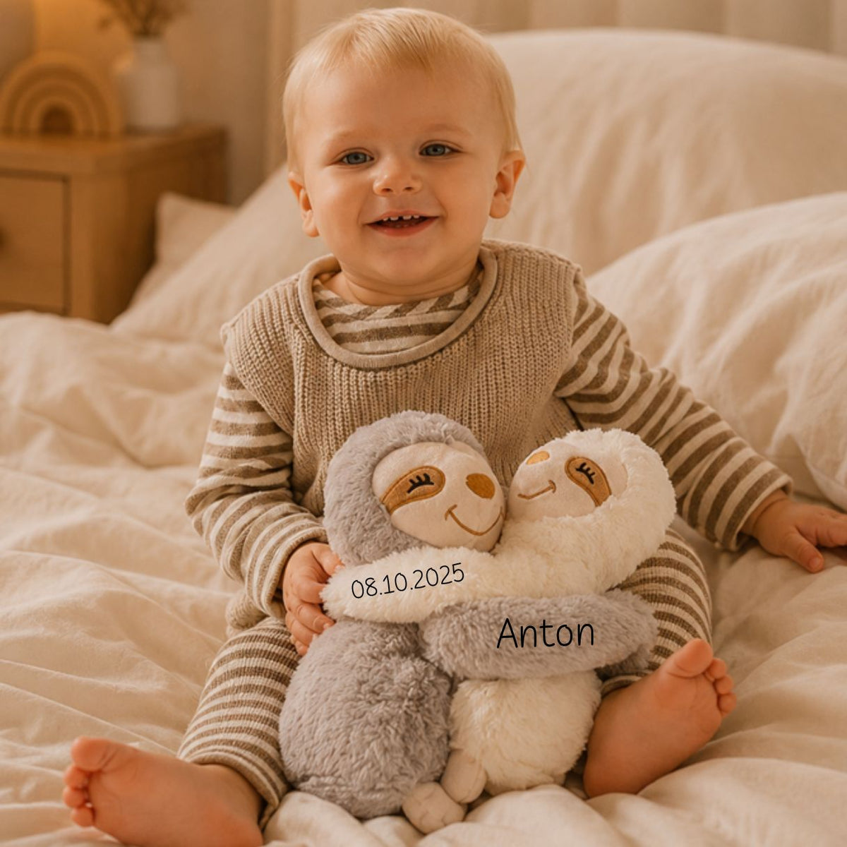 HABIBI PLUSH Wärmetier Paar personalisiert - wunderwunsch