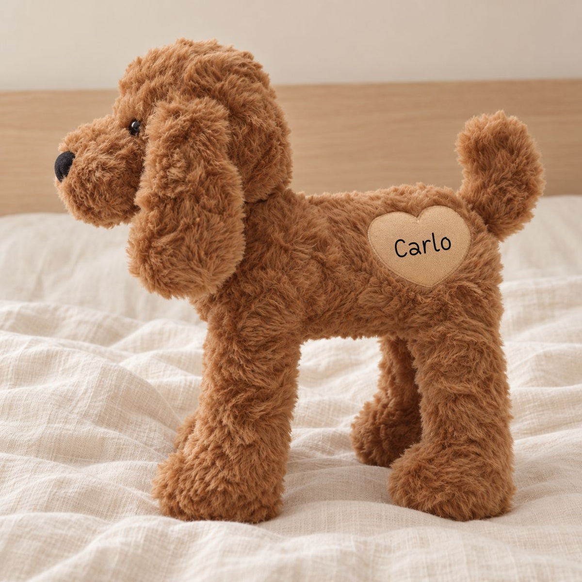 Hund Kuscheltier personalisiert - wunderwunsch