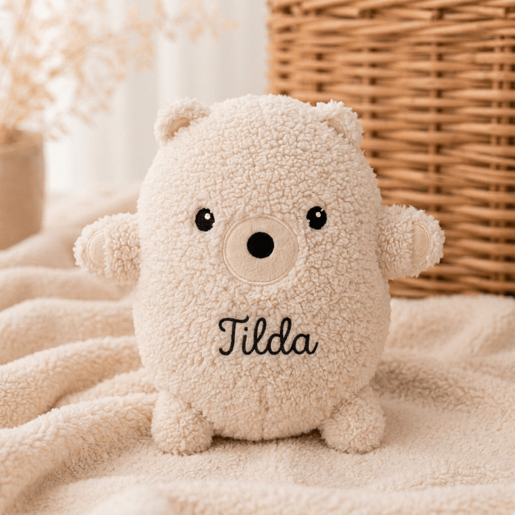 IKEA Kuscheltier Kissen personalisiert - Bär - wunderwunsch