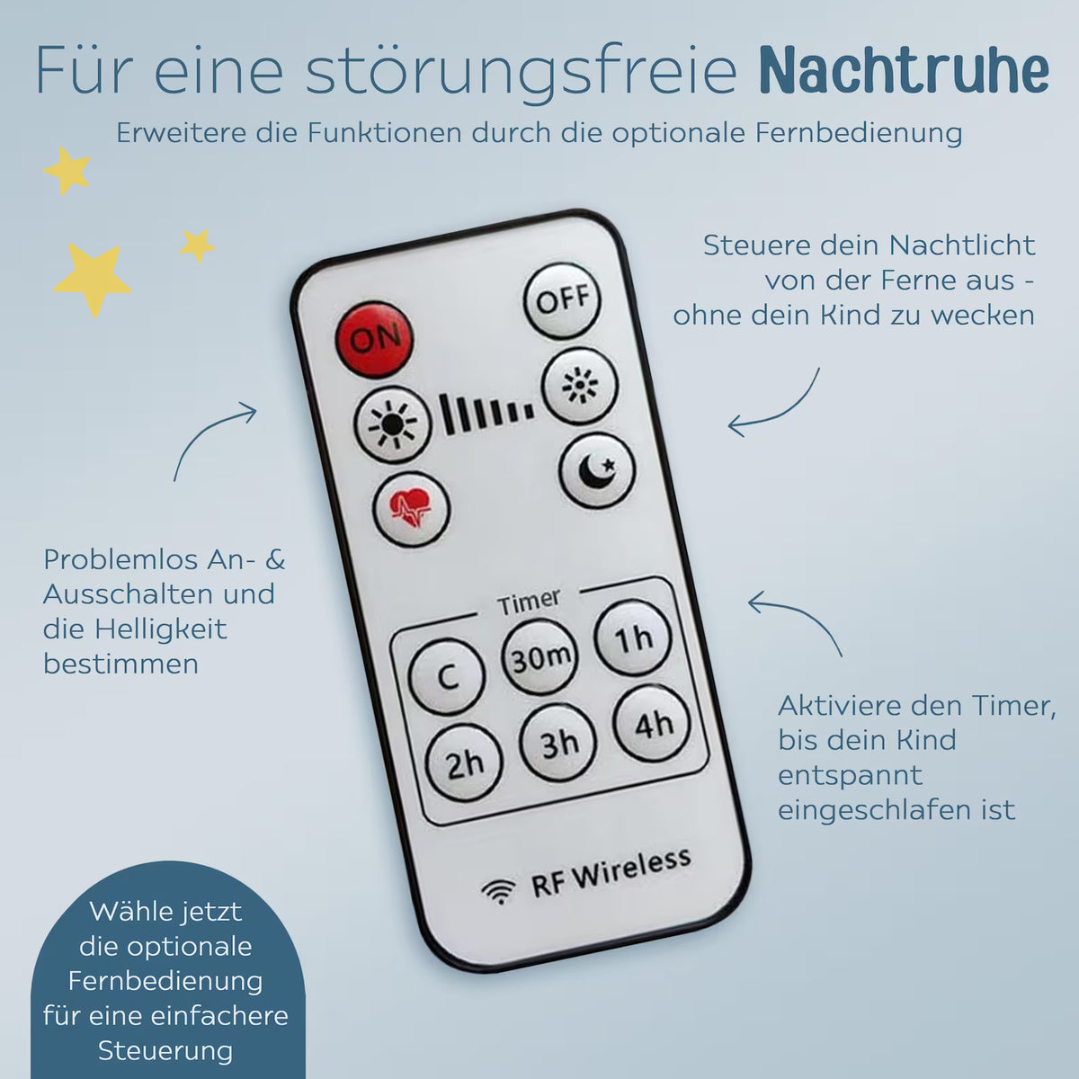 LED Nachtlicht Herz - Danke Mama - wunderwunsch