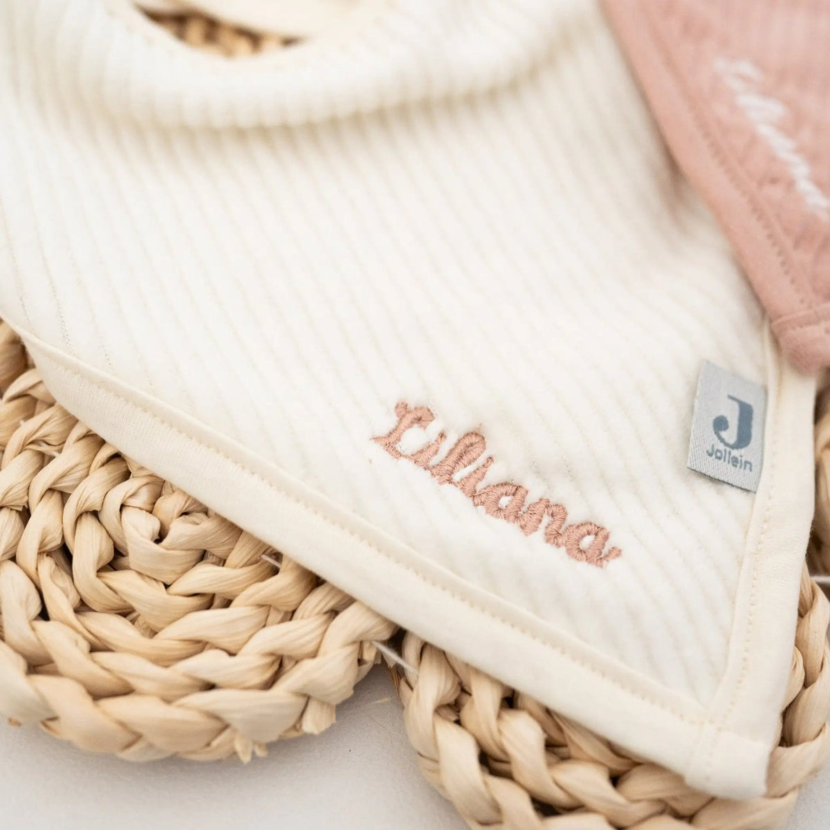 JOLLEIN Halstuch-Set Cord personalisiert - wunderwunsch