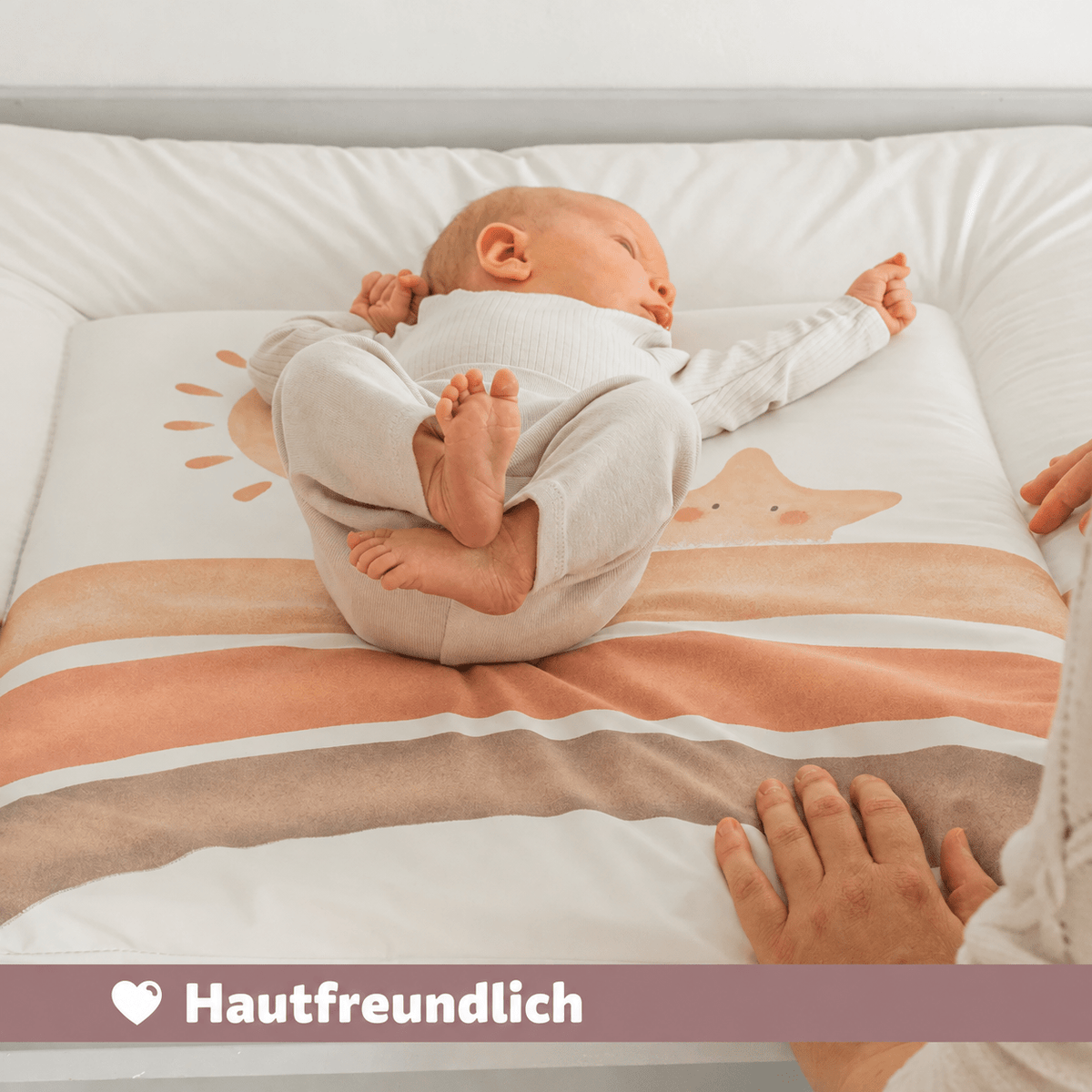 JULIUS ZÖLLNER Wickelauflage Softy - Füchse - wunderwunsch