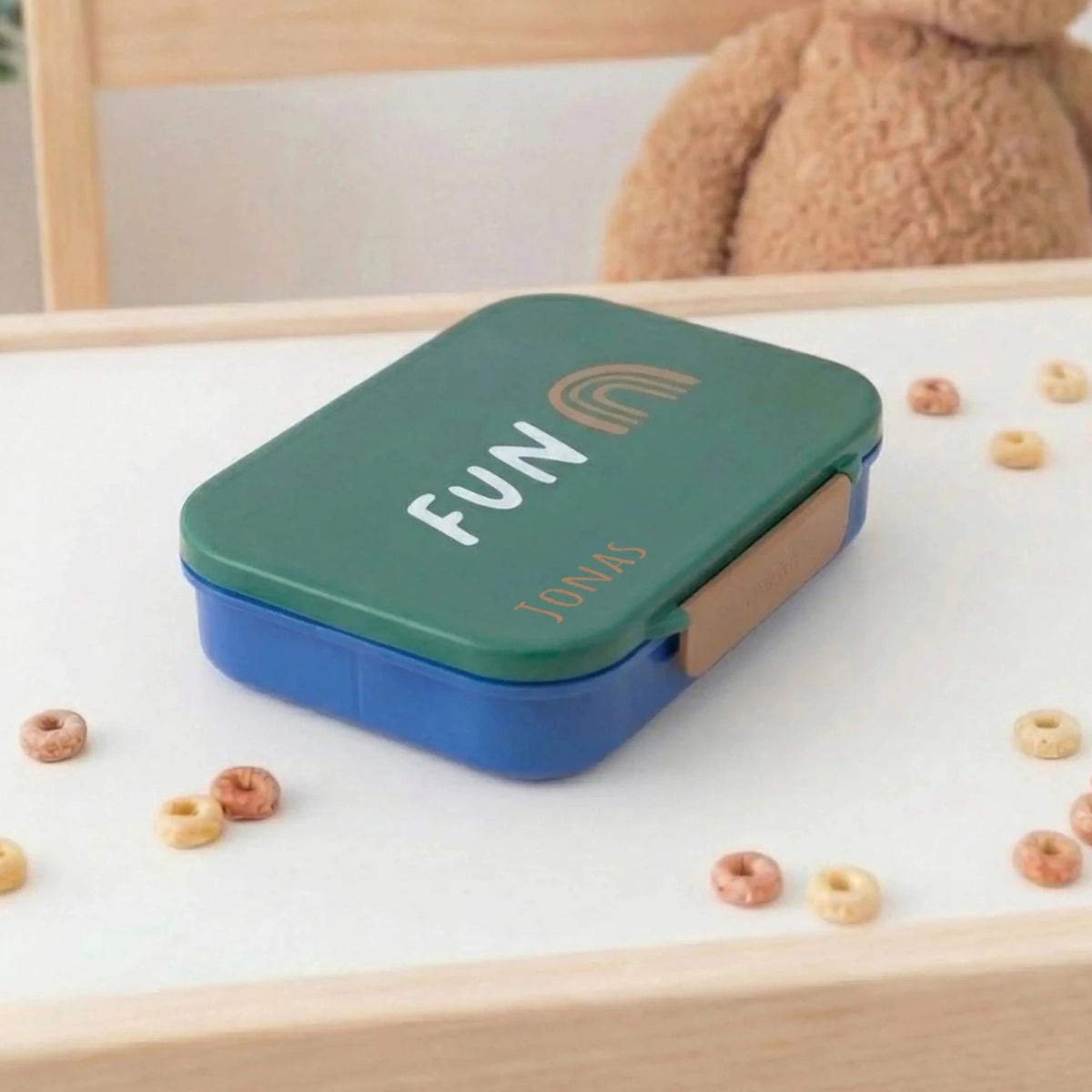 LÄSSIG Bento Brotdose "Little Gang" personalisiert - wunderwunsch